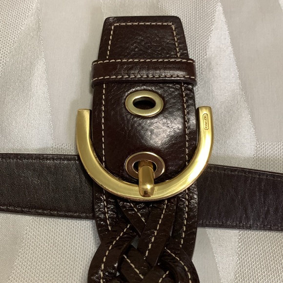 NWOT Vintage/Collector's Coach Signature Suede Studded Shoulder Bag - Picture 6 of 16